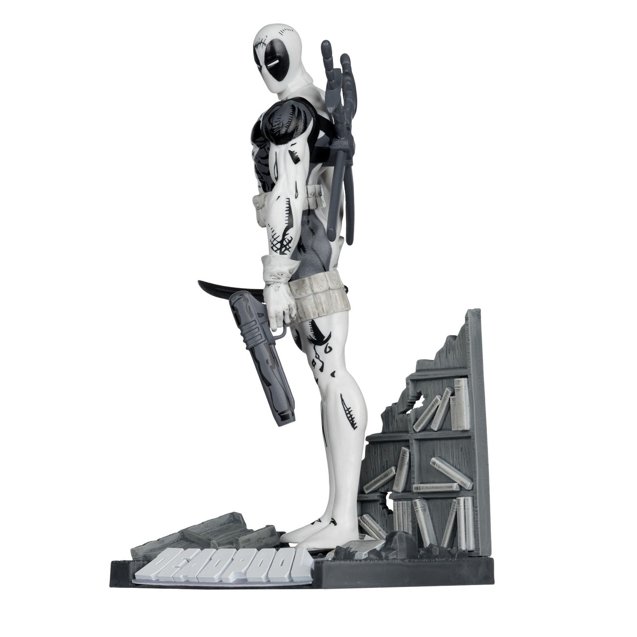 Productafbeelding Marvel Collection PVC Statue 1/10 Deadpool (The New Mutants #98) (Line Art) (Gold Label) 17 cm