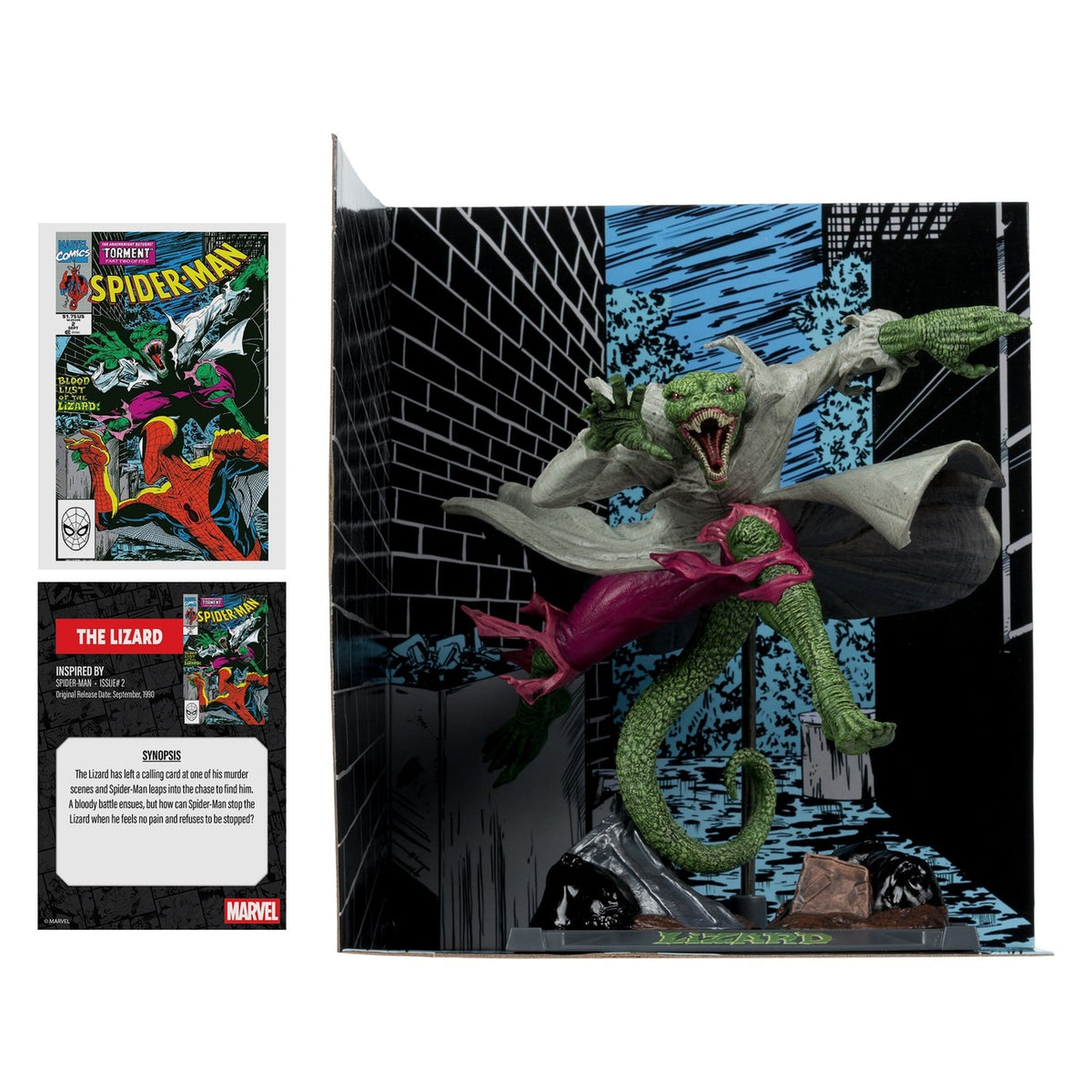 Productafbeelding Marvel Collection PVC Beeld 1/10 The Lizard (Spider-Man #2) 15 cm