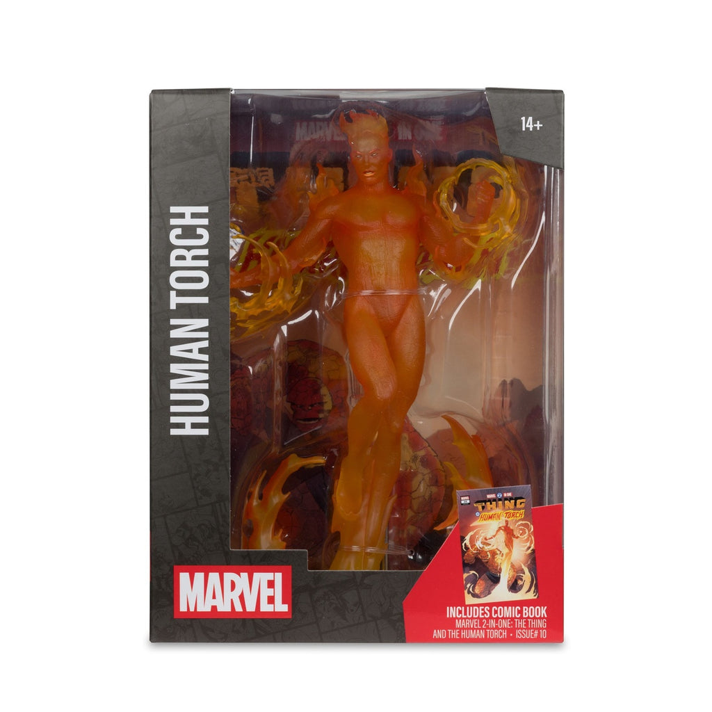 Productafbeelding Marvel Collection PVC Beeld 1/6 Human Torch (Marvel 2 in 1 #10) 29 cm