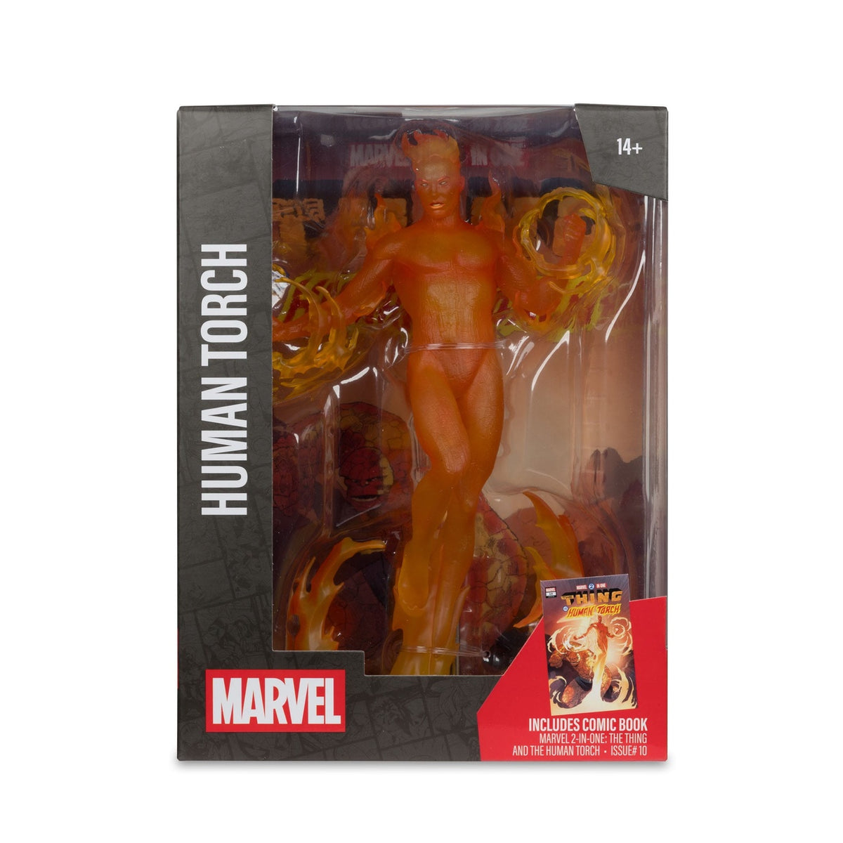 Productafbeelding Marvel Collection PVC Beeld 1/6 Human Torch (Marvel 2 in 1 #10) 29 cm