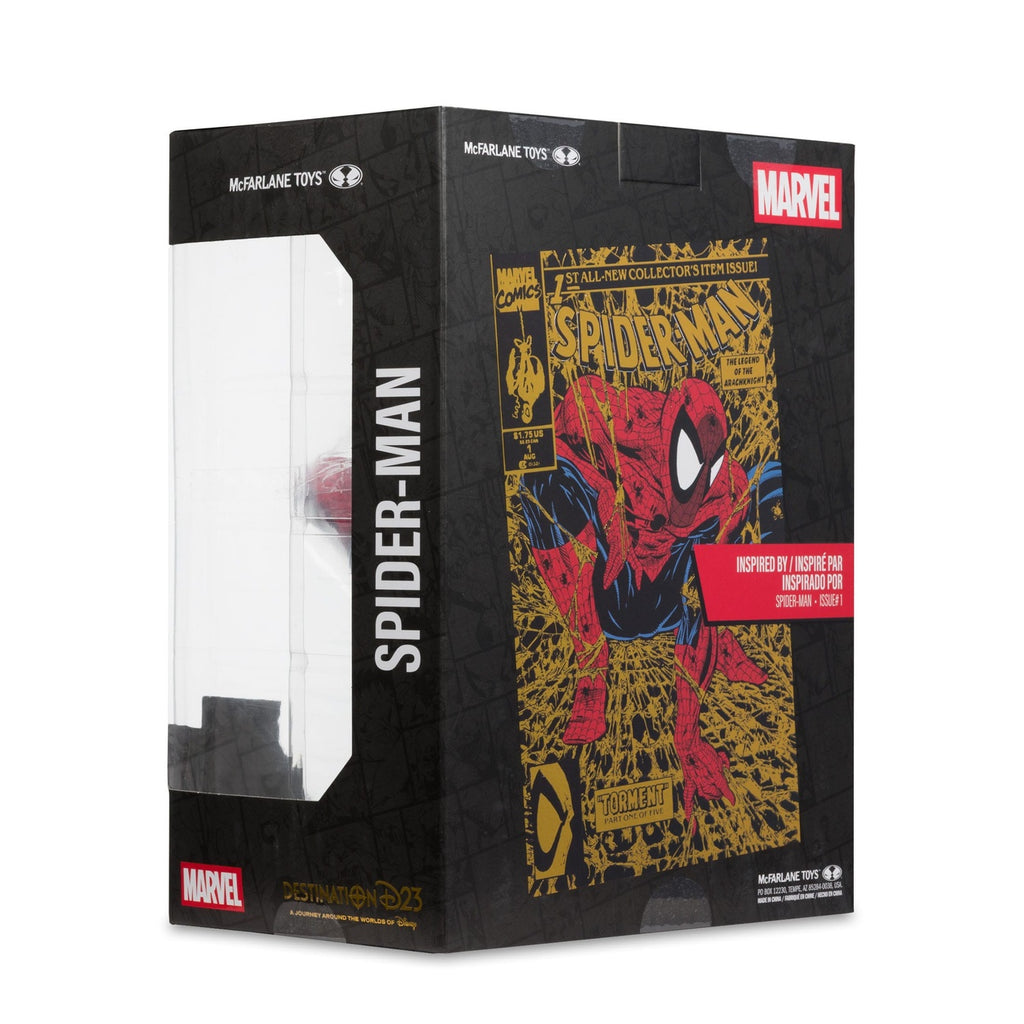 Productafbeelding Marvel Collection PVC Beeld 1/6 Spider-Man (Spider-Man #1) (Gold Edition) (Gold Label) 15 cm