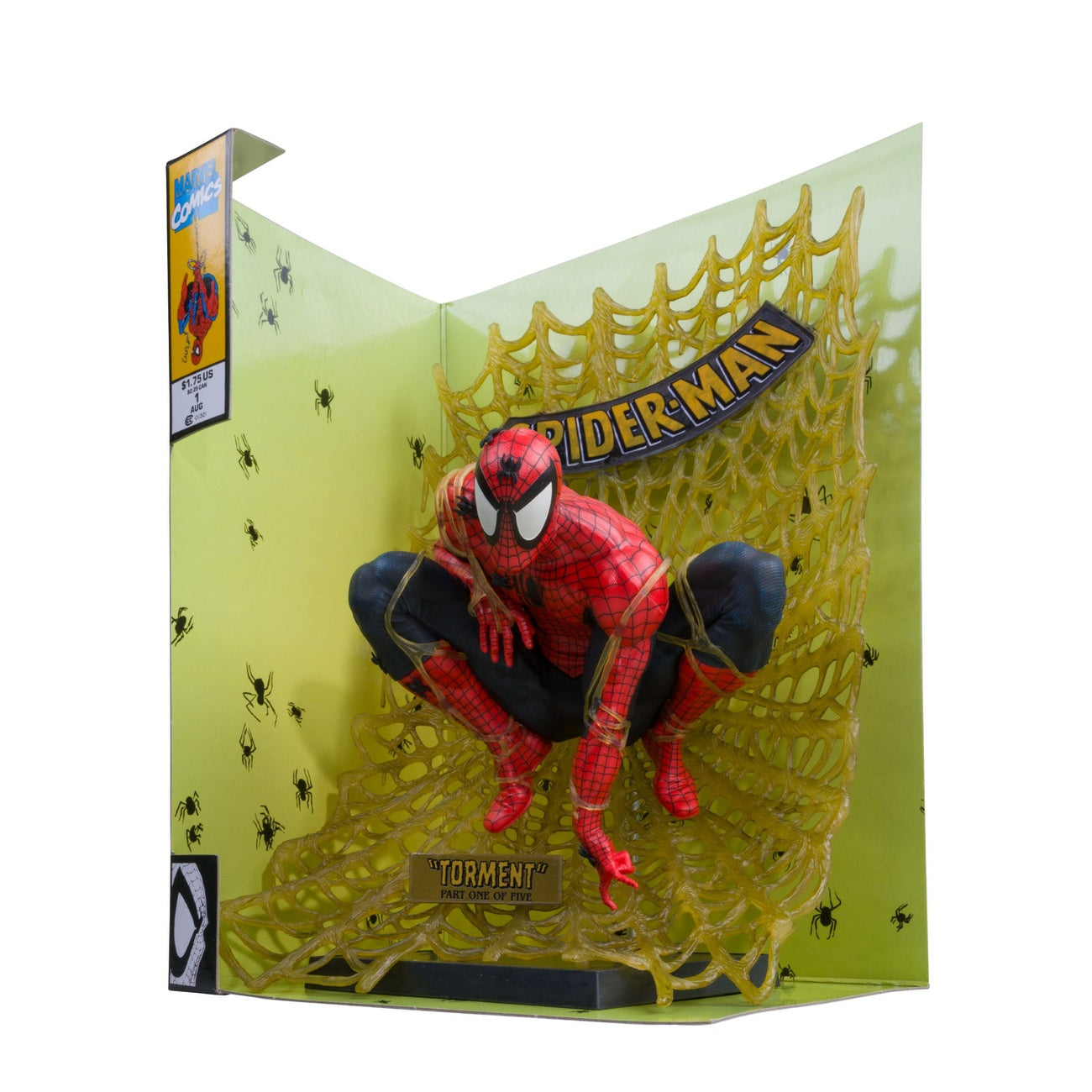 Productafbeelding Marvel Collection PVC Beeld 1/6 Spider-Man (Spider-Man #1) (Gold Edition) (Gold Label) 15 cm