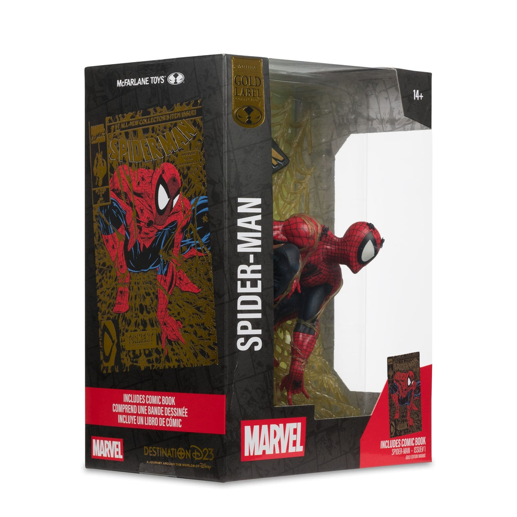 Productafbeelding Marvel Collection PVC Beeld 1/6 Spider-Man (Spider-Man #1) (Gold Edition) (Gold Label) 15 cm