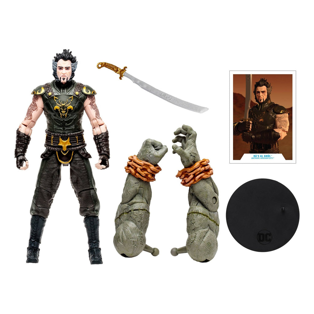 Productafbeelding DC Gaming Build A Actiefiguur Ra's Al Ghul (Arkham City) 18 cm