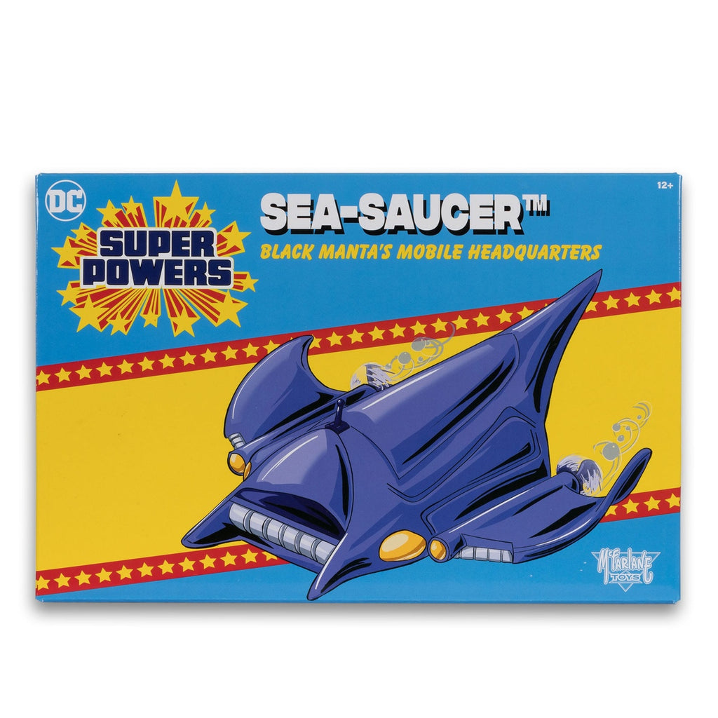 Productafbeelding DC Direct Super Powers Voertuig Black Manta Sea Saucer 10 cm