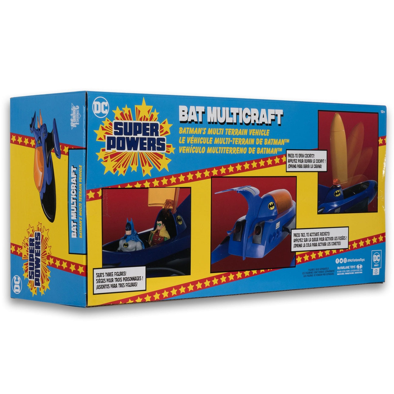 Productafbeelding DC Direct Super Powers Voertuig The Bat Multicraft 10 cm