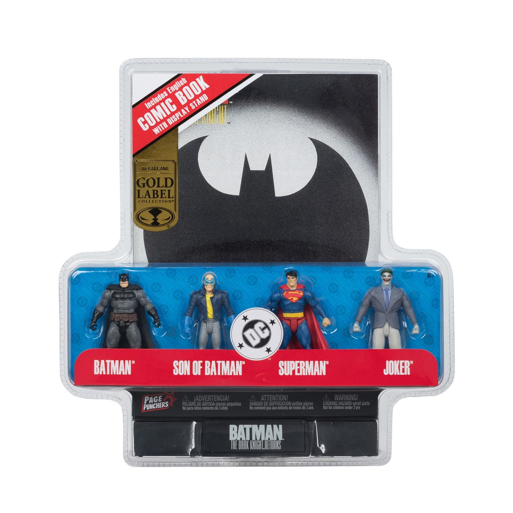 Product image DC Direct Page Punchers Action Figures 4-Pack Batman & Son of Batman & Superman & Joker 7 cm