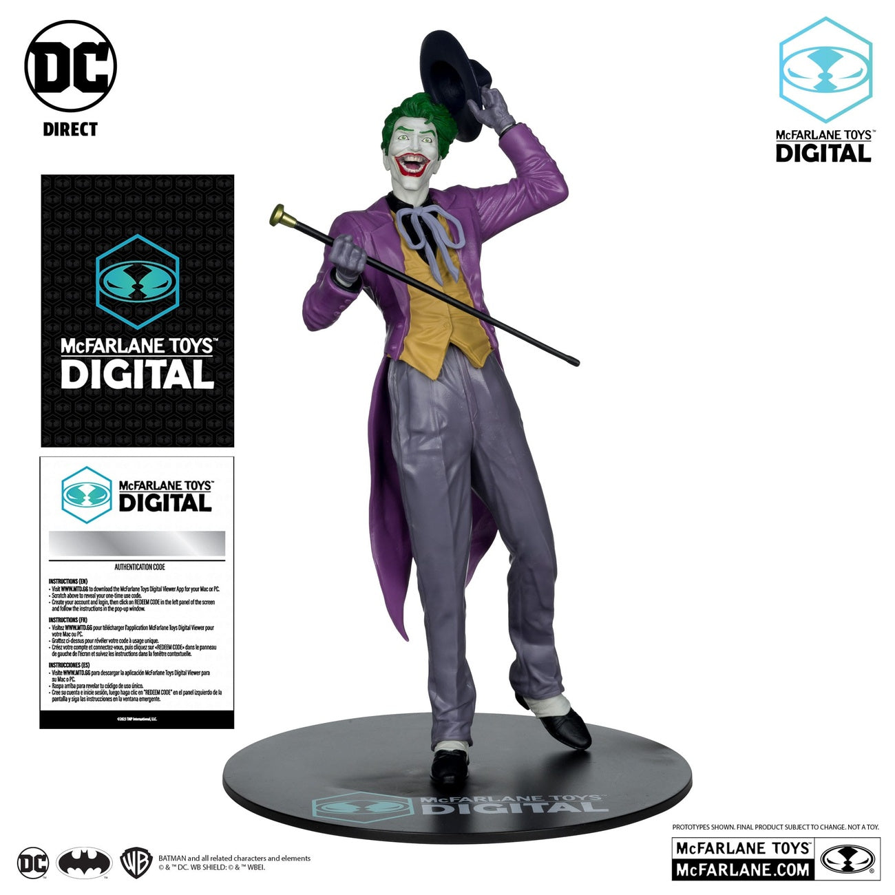 Productafbeelding DC Direct PVC Beeld 1/6 The Joker by Jason Fabok (McFarlane Digital) 29 cm