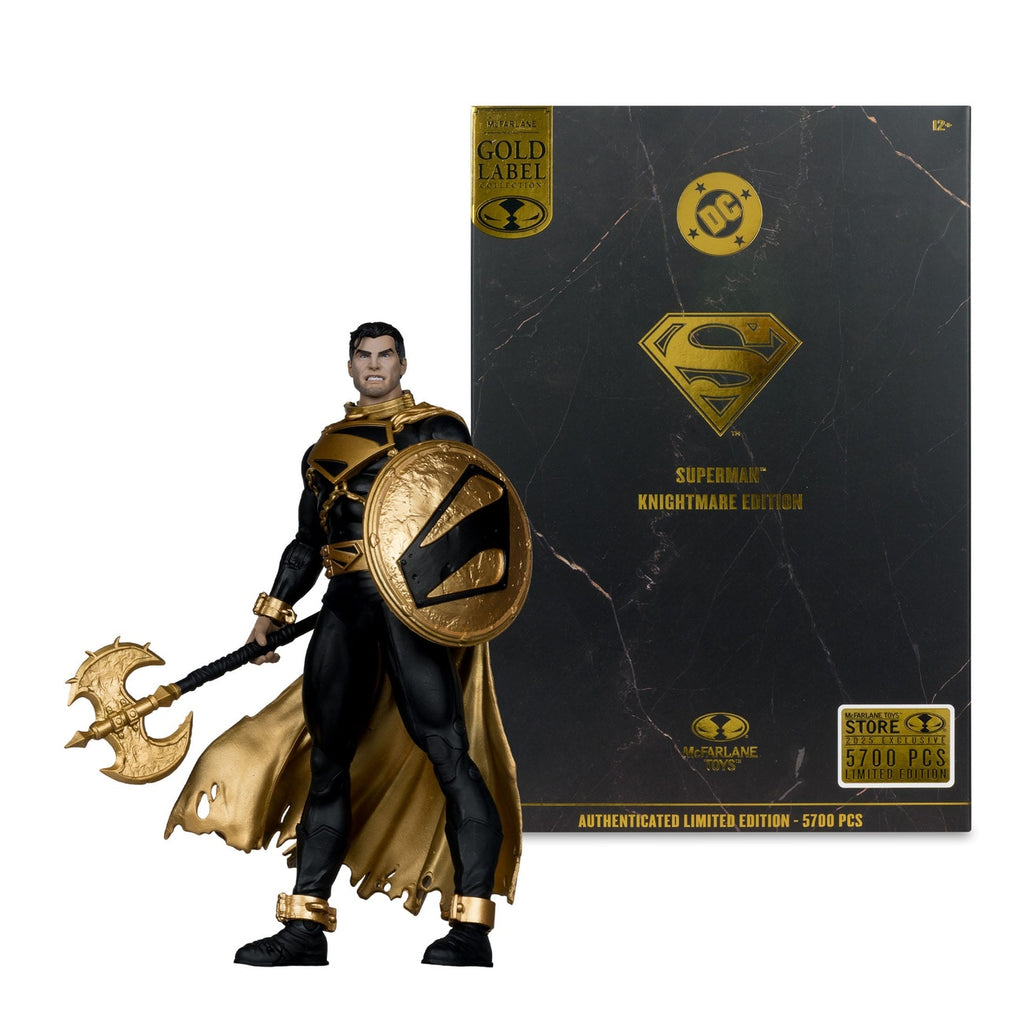 Productafbeelding DC Multiverse Actiefiguur Superman (Future State) (Knightmare) (Gold Label) 18 cm