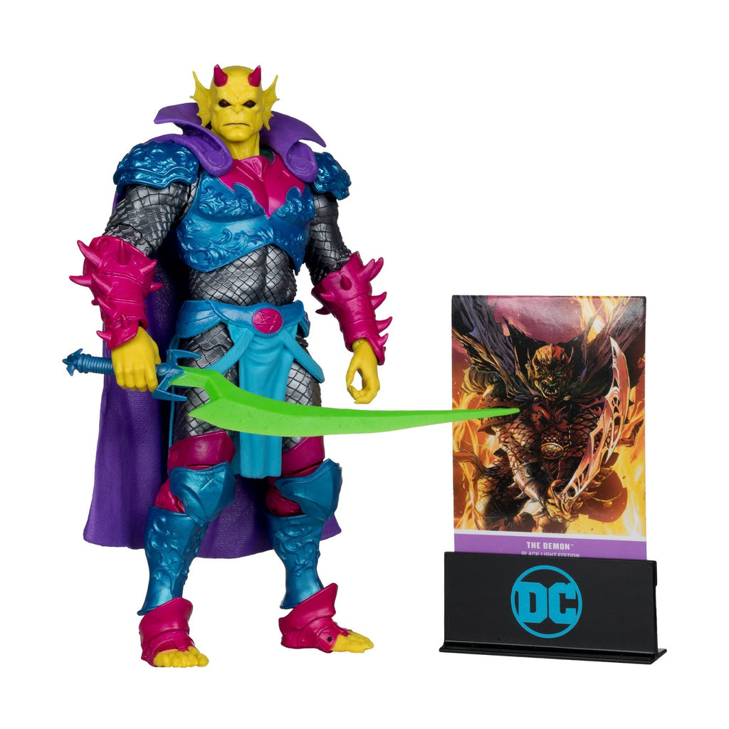 Product image DC Multiverse Action Figure The Demon (Demon Knights) Black Light Edition (Gold Label) 18 cm