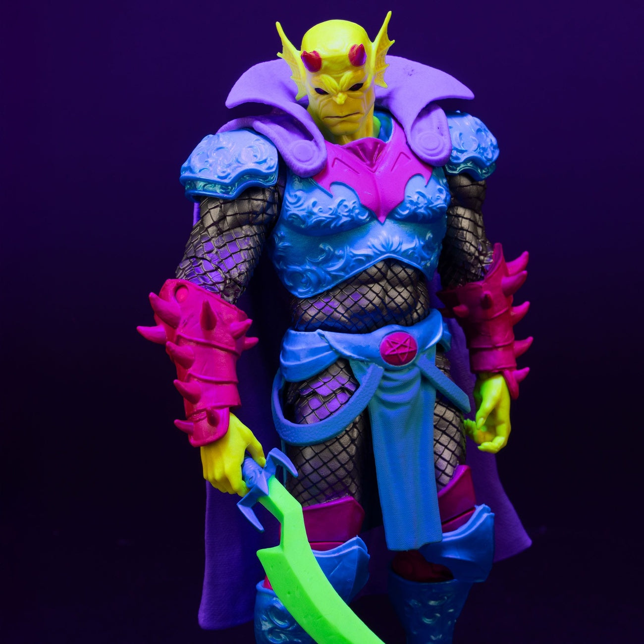 Product image DC Multiverse Action Figure The Demon (Demon Knights) Black Light Edition (Gold Label) 18 cm