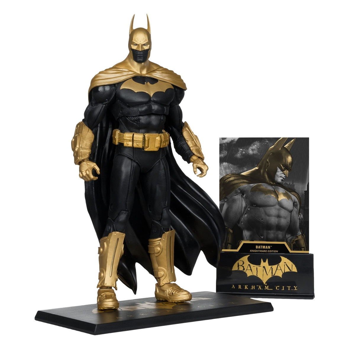 Productafbeelding DC Multiverse Actiefiguur Batman (Arkham City) Knightmare Edition (Gold Label) 19 cm