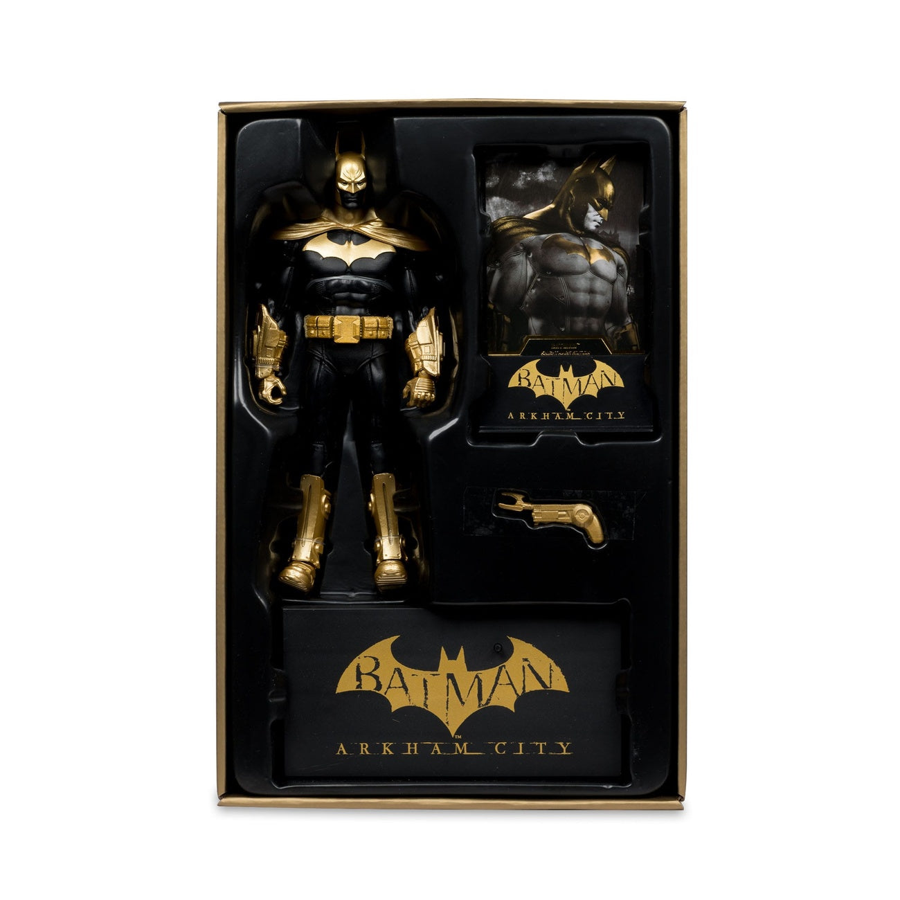 Productafbeelding DC Multiverse Actiefiguur Batman (Arkham City) Knightmare Edition (Gold Label) 19 cm