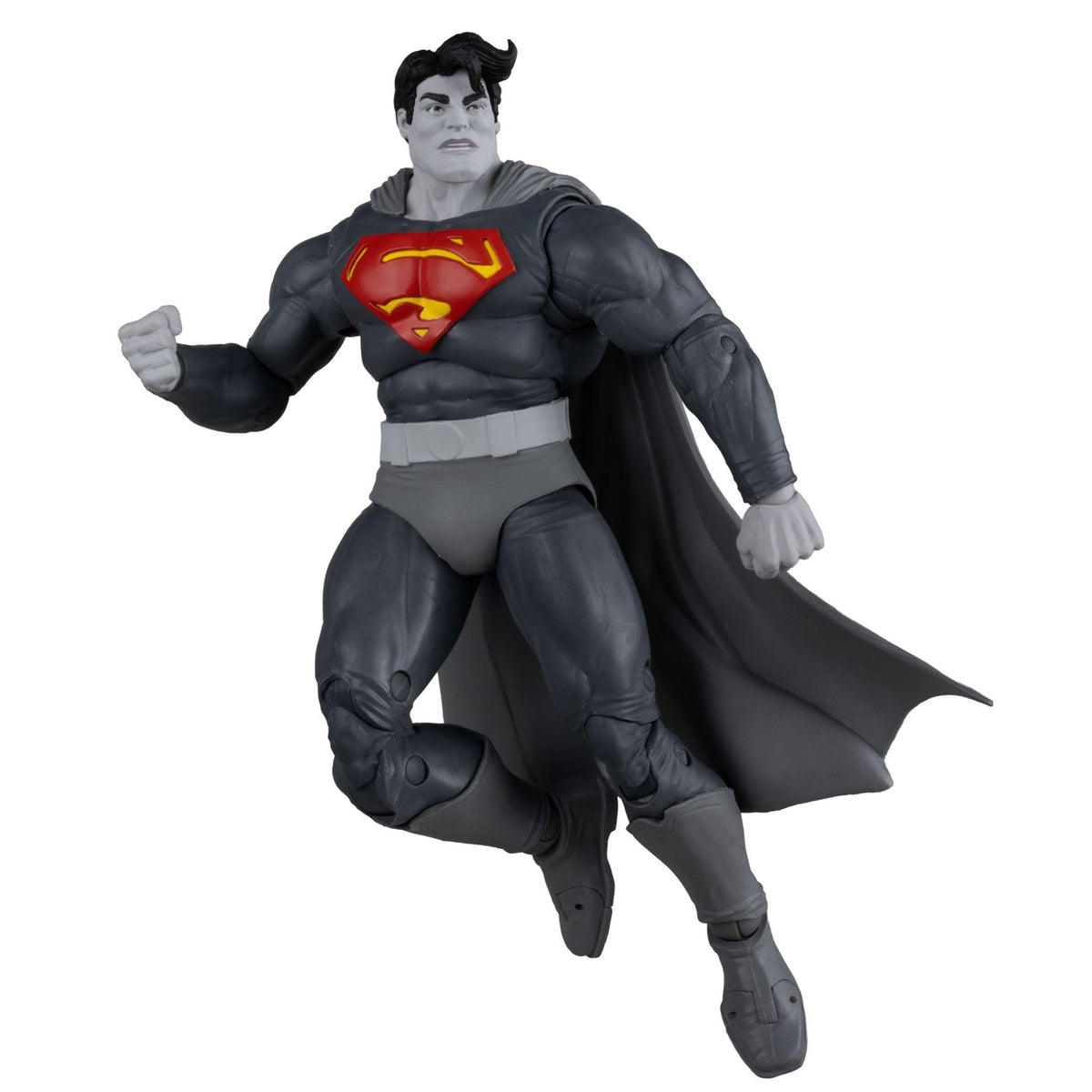 Productafbeelding DC Multiverse Actiefiguur Superman (The Dark Knight Returns) (Black & White Accent Edition) (Gold Label) 18 cm