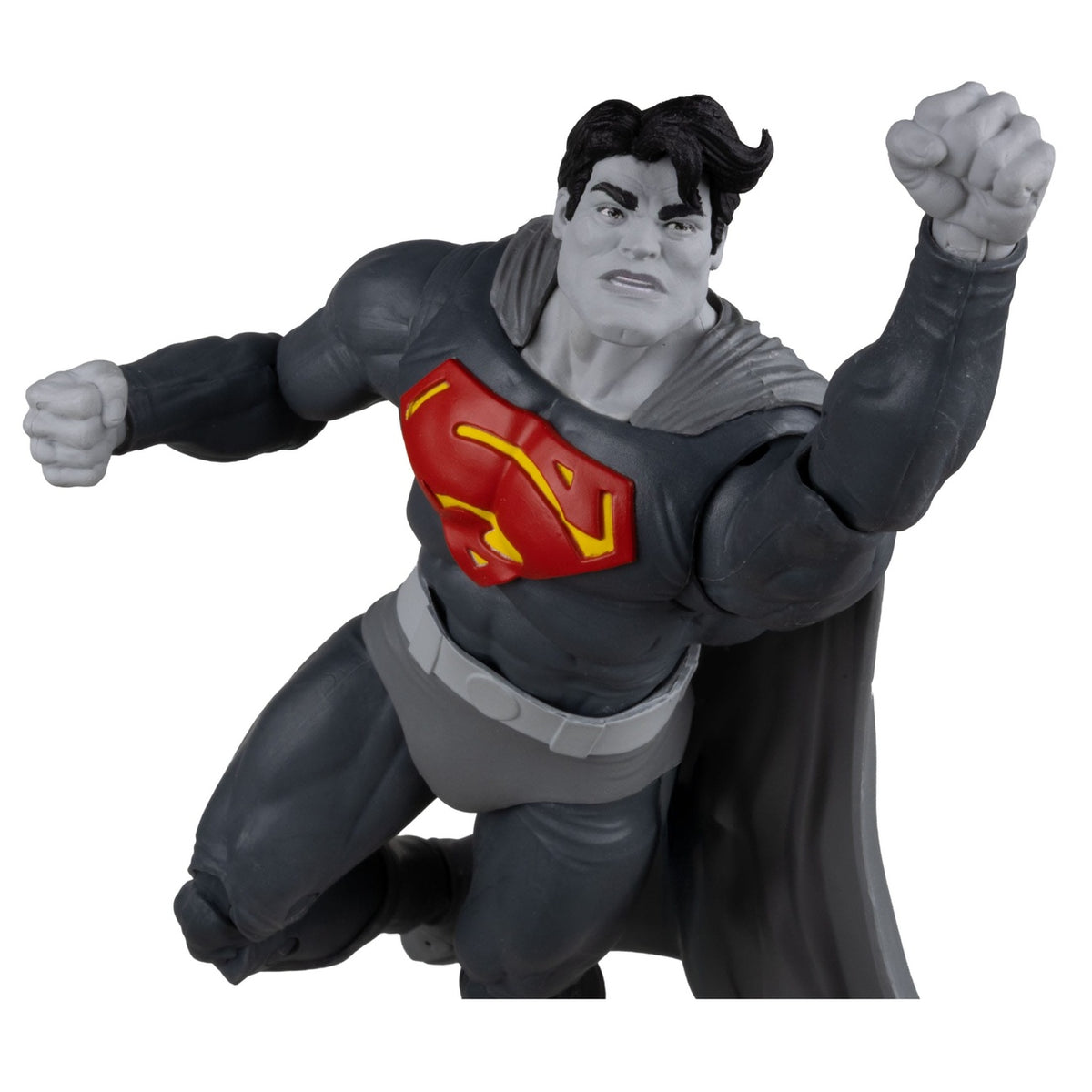 Productafbeelding DC Multiverse Actiefiguur Superman (The Dark Knight Returns) (Black & White Accent Edition) (Gold Label) 18 cm