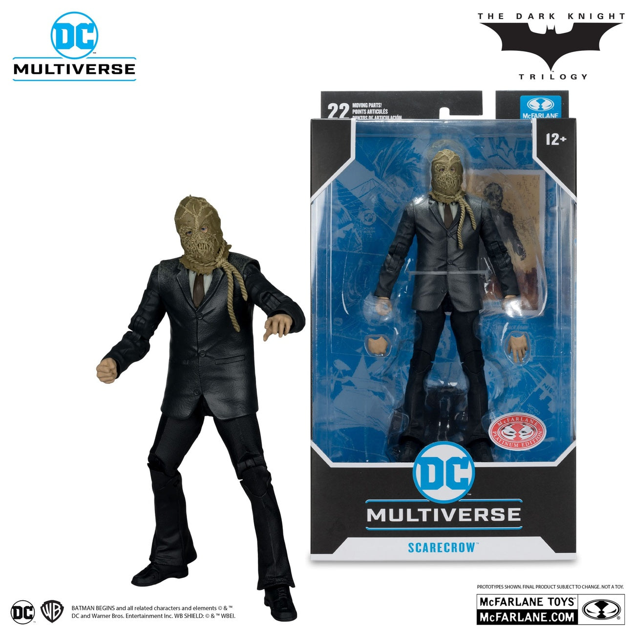 Productafbeelding Batman Begins DC Multiverse Actiefiguur Scarecrow (Chase Version) 18 cm