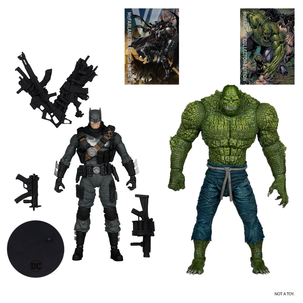 Product image DC Multiverse McFarlane Collector Edition Action Figures 2-Pack #03 Batman vs. Killer Croc 18 cm