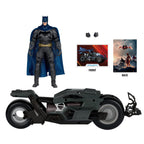 Productafbeelding The Flash DC Multiverse Voertuig Batcycle met Batman