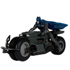 Productafbeelding The Flash DC Multiverse Voertuig Batcycle met Batman