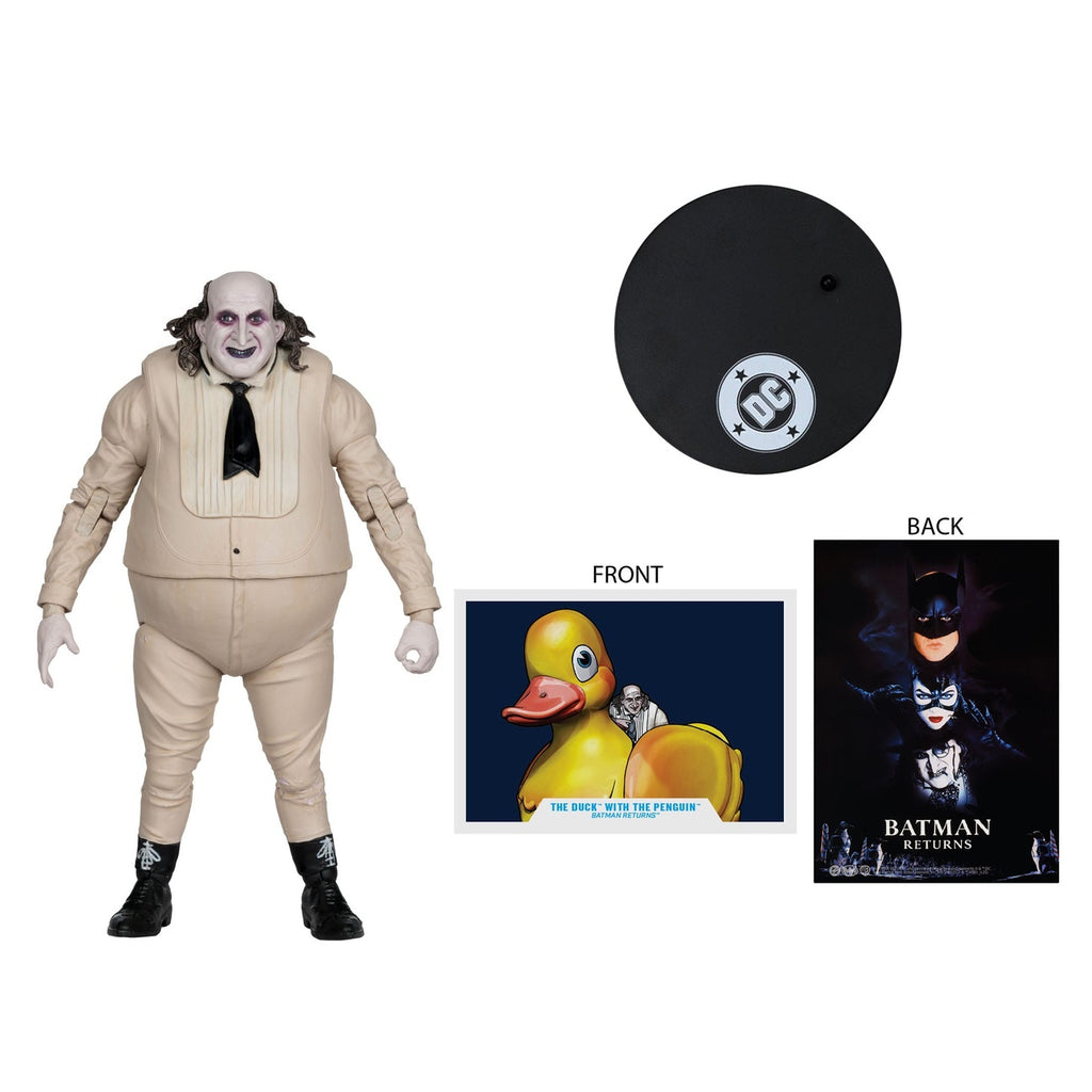 Productafbeelding Batman Returns DC Multiverse voertuig met actiefiguur The Duck & Penguin 24 cm