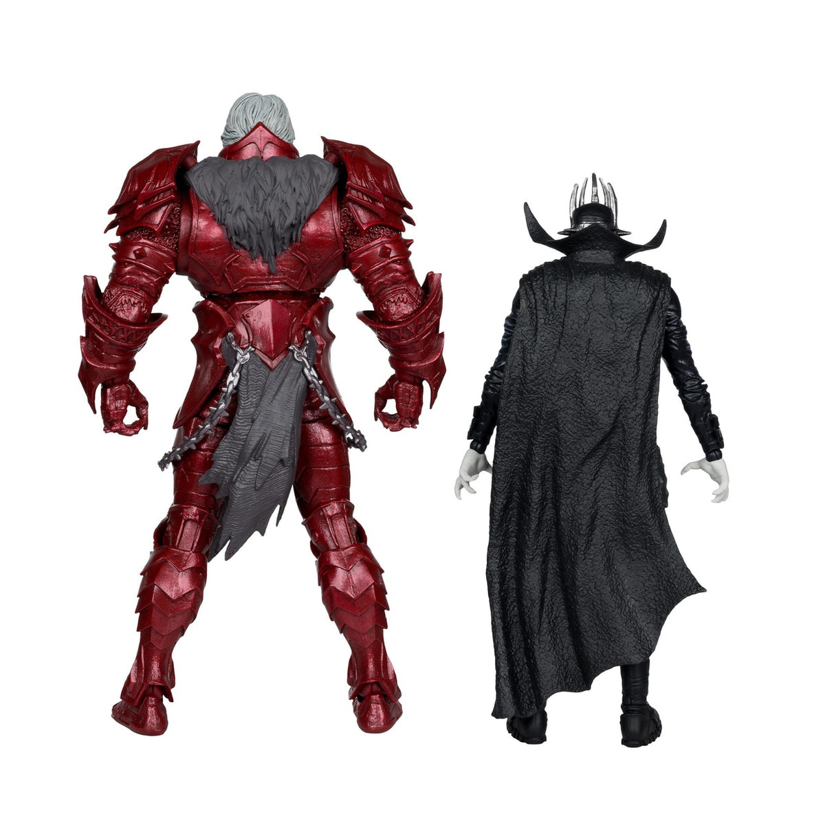 Productafbeelding DC Multiverse McFarlane Collector Edition Actiefiguren 2-pack #04 Batman Who Laughs (Knight Armor) & Merciless (Dark)