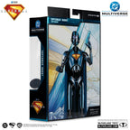 Productafbeelding Superman (2025) DC Multiverse deluxe actiefiguur Superman Robot (Red Platinum Edition) 18 cm