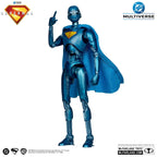 Productafbeelding Superman (2025) DC Multiverse deluxe actiefiguur Superman Robot (Red Platinum Edition) 18 cm