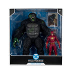 Productafbeelding DC Multiverse actiefiguren 2-pack Flash vs. Titano 18 cm