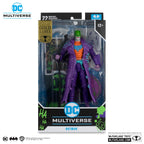 Productafbeelding DC Multiverse Actiefiguur Batman (Dark Nights: Death Metal) Jokerized (Gold Label) 18 cm