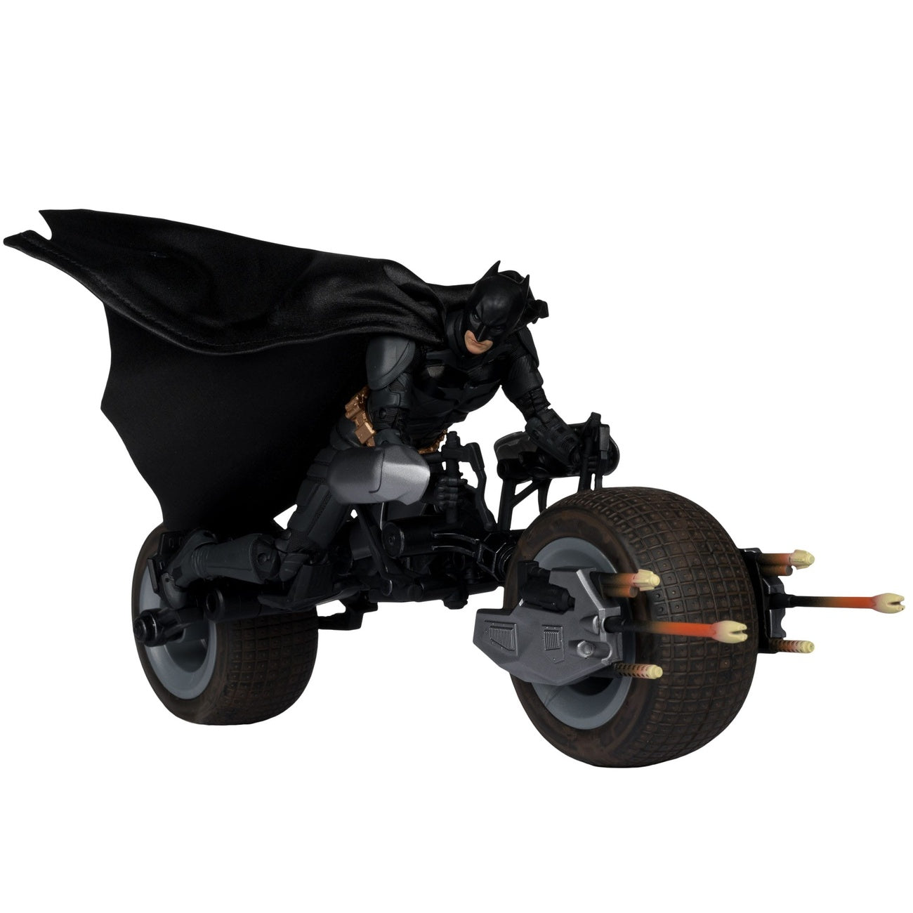 Productafbeelding The Dark Knight DC Multiverse actiefiguur met voertuig Batman & The Batpod 18 cm