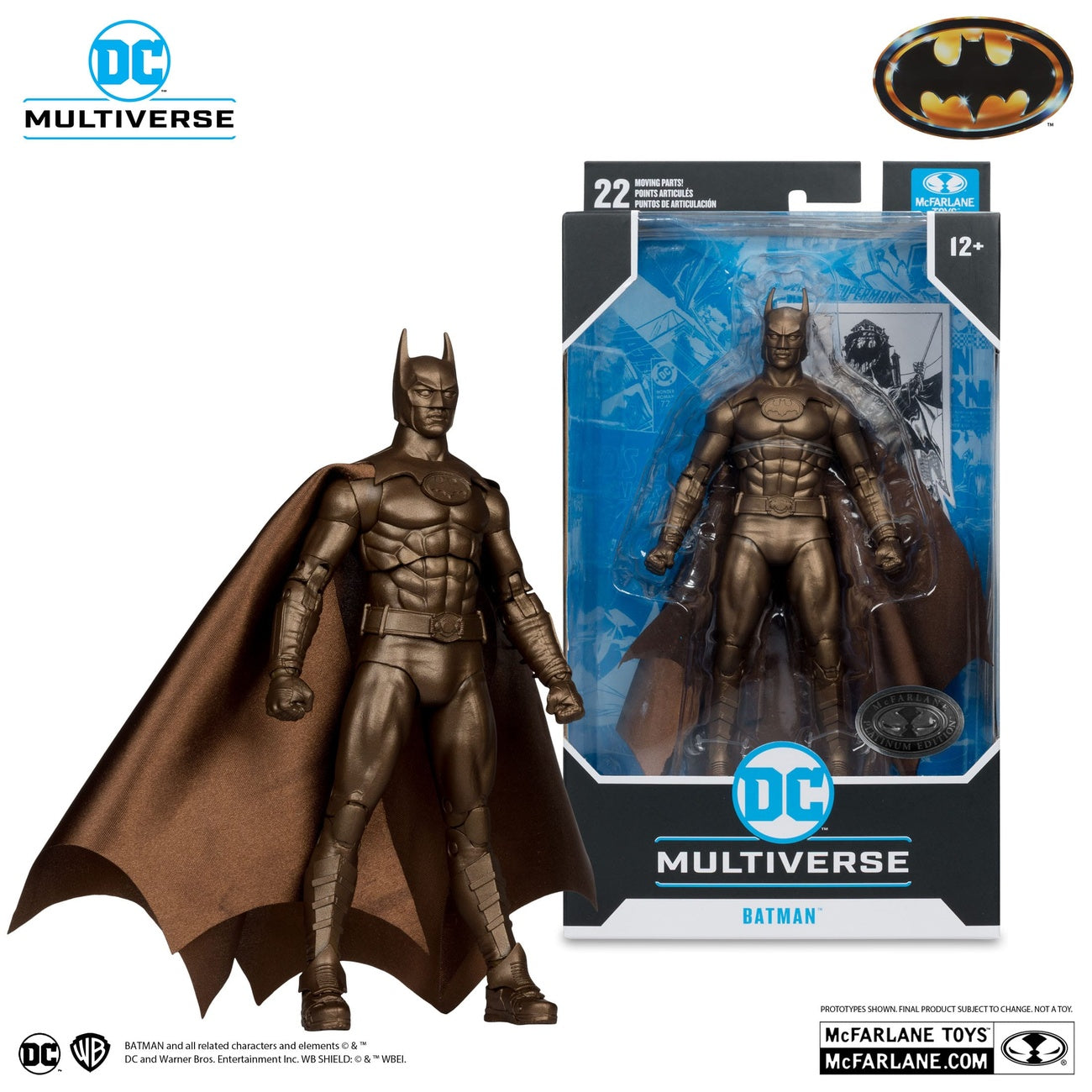 Productafbeelding Batman (1989) DC Multiverse Actiefiguur Batman (Platinum Edition) 18 cm