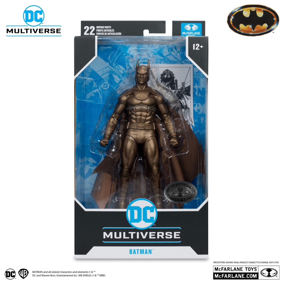 Productafbeelding Batman (1989) DC Multiverse Actiefiguur Batman (Platinum Edition) 18 cm