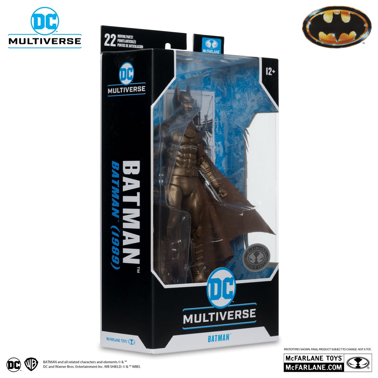 Productafbeelding Batman (1989) DC Multiverse Actiefiguur Batman (Platinum Edition) 18 cm