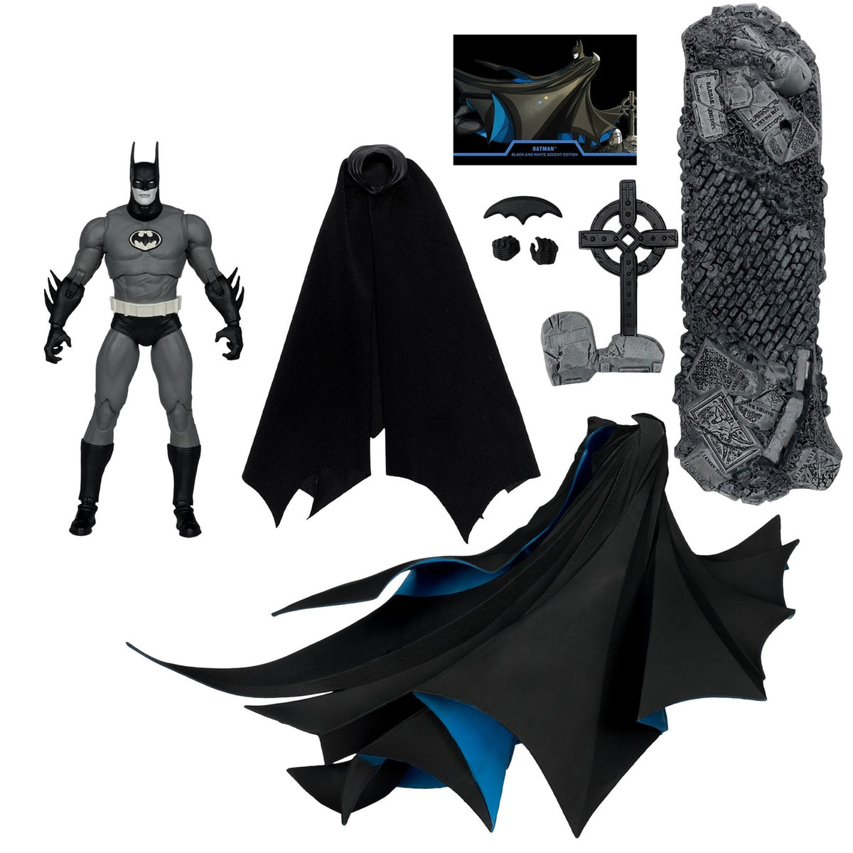 Productafbeelding DC Multiverse Actiefiguur Batman (Batman: Year Two) (Gold Label) 18 cm