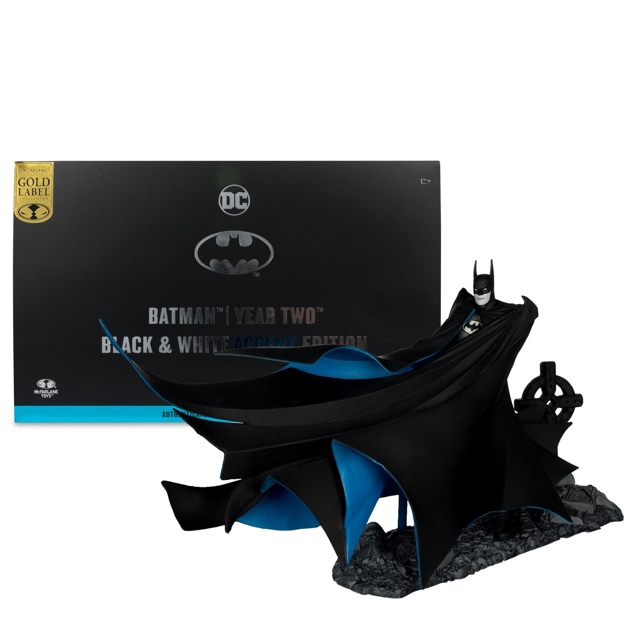 Productafbeelding DC Multiverse Actiefiguur Batman (Batman: Year Two) (Gold Label) 18 cm