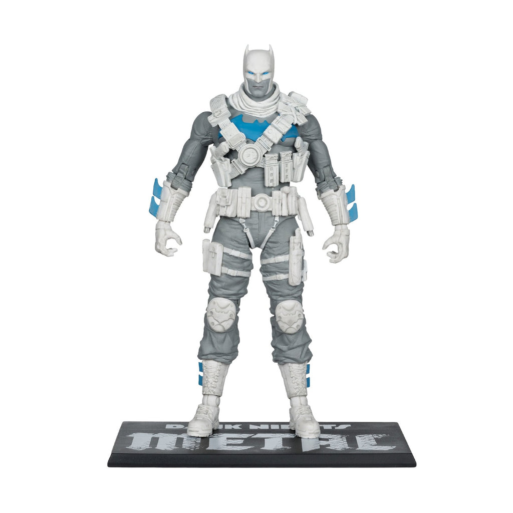 Productafbeelding DC Multiverse Actiefiguur The Grim Knight (Dark Nights: Metal) (Black & White Accent Edition) (Gold Label) 18 cm