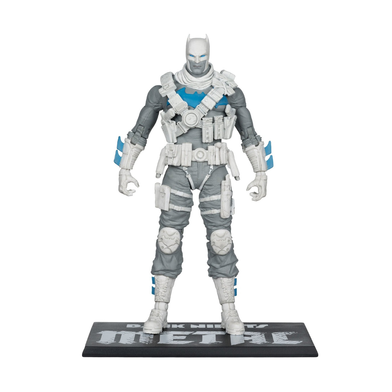 Productafbeelding DC Multiverse Actiefiguur The Grim Knight (Dark Nights: Metal) (Black & White Accent Edition) (Gold Label) 18 cm