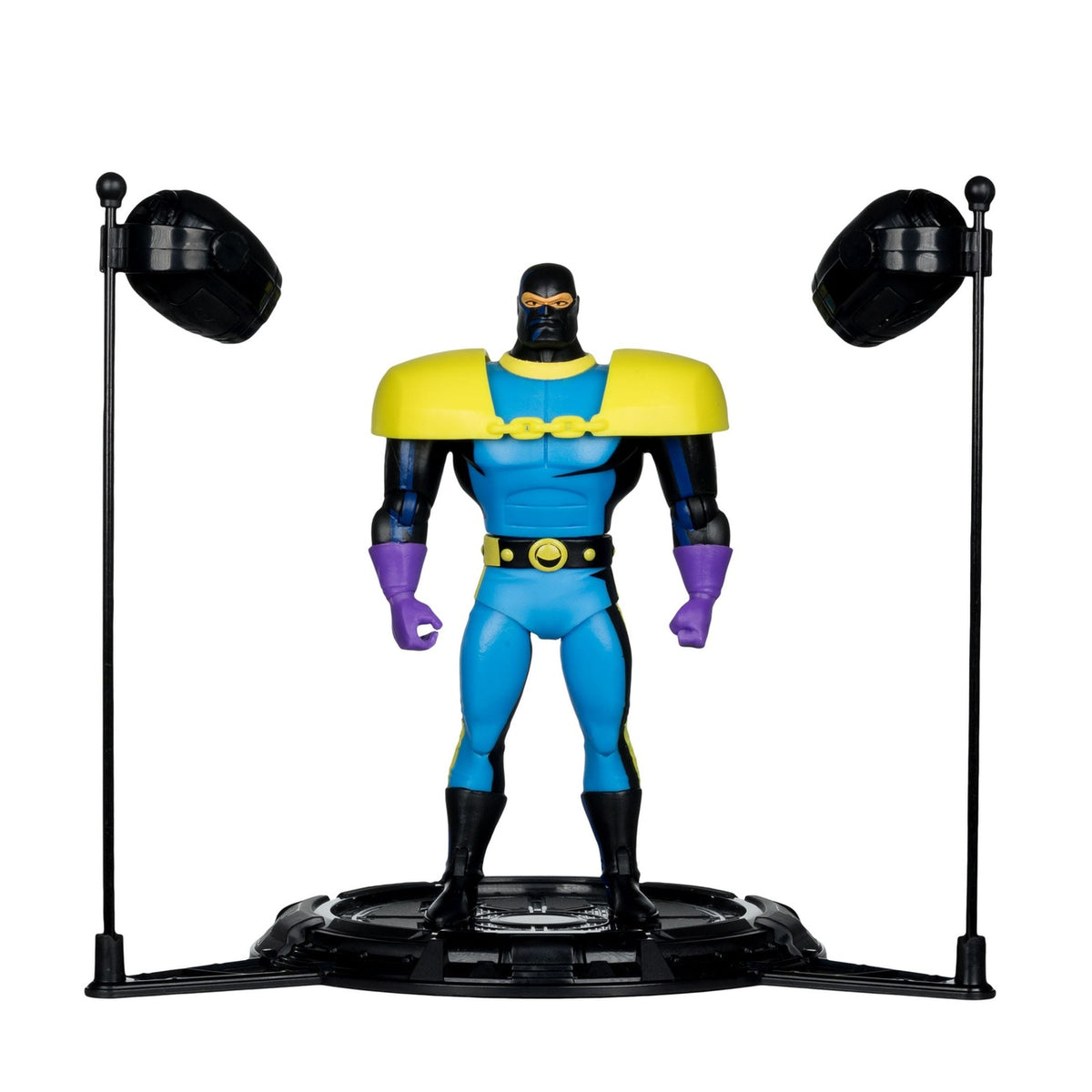 Productafbeelding Batman: The Animated Series DC Direct Build-A Actiefiguur Wave 5 Lock-Up Black Light Edition (Gold Label) 15 cm