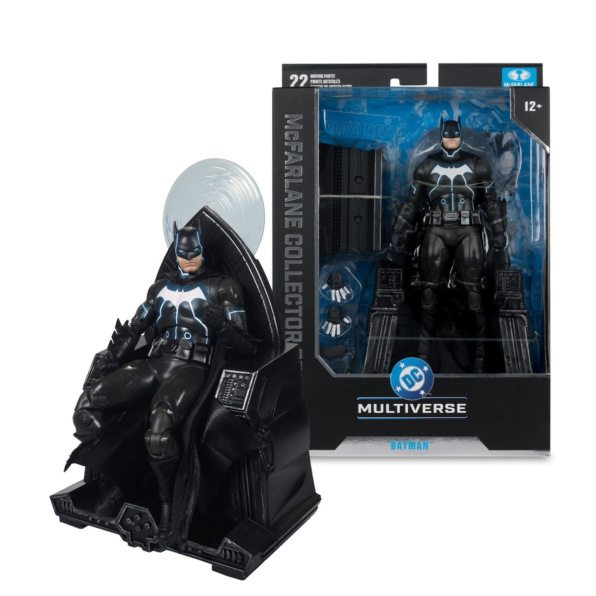 Productafbeelding DC Multiverse McFarlane Collector Edition Actionfiguur #47 Batman & Mobius Chair (Darkseid War) 18 cm