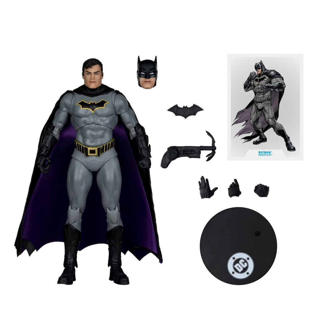 Productafbeelding DC Rebirth DC Multiverse actiefiguur Batman (Gold Label) 18 cm