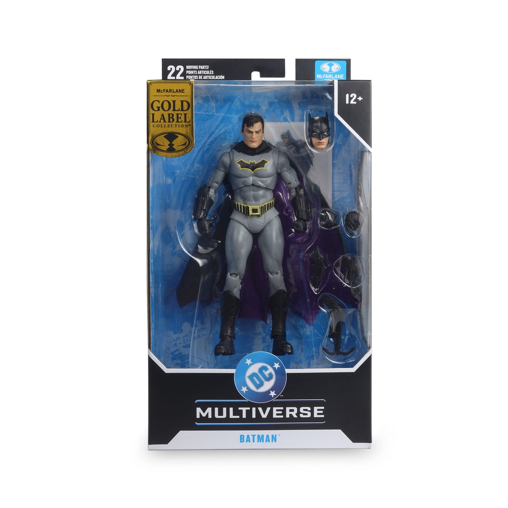 Productafbeelding DC Rebirth DC Multiverse actiefiguur Batman (Gold Label) 18 cm