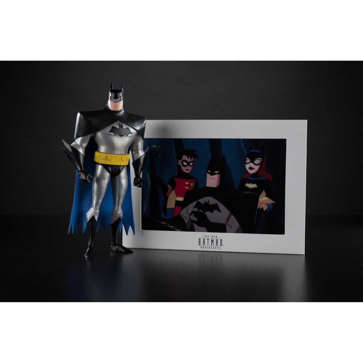 Productafbeelding The New Batman Adventure DC Direct 1/6 actiefiguur Batman (Silver) 15 cm