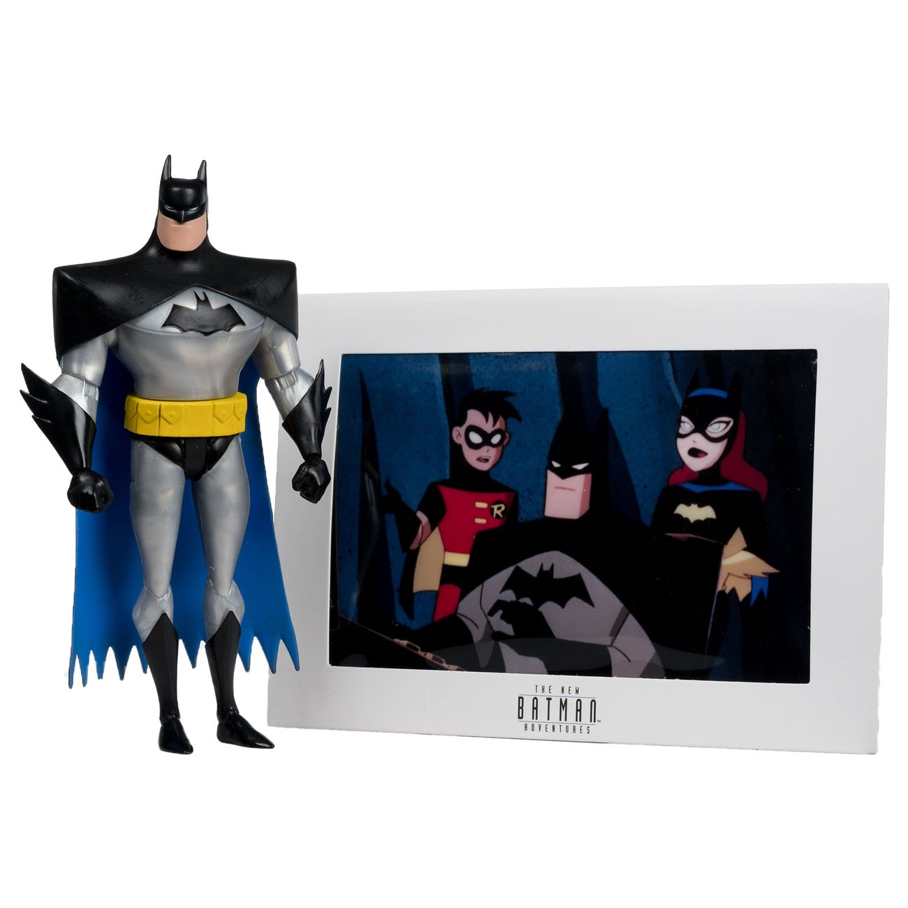 Productafbeelding The New Batman Adventure DC Direct 1/6 actiefiguur Batman (Silver) 15 cm