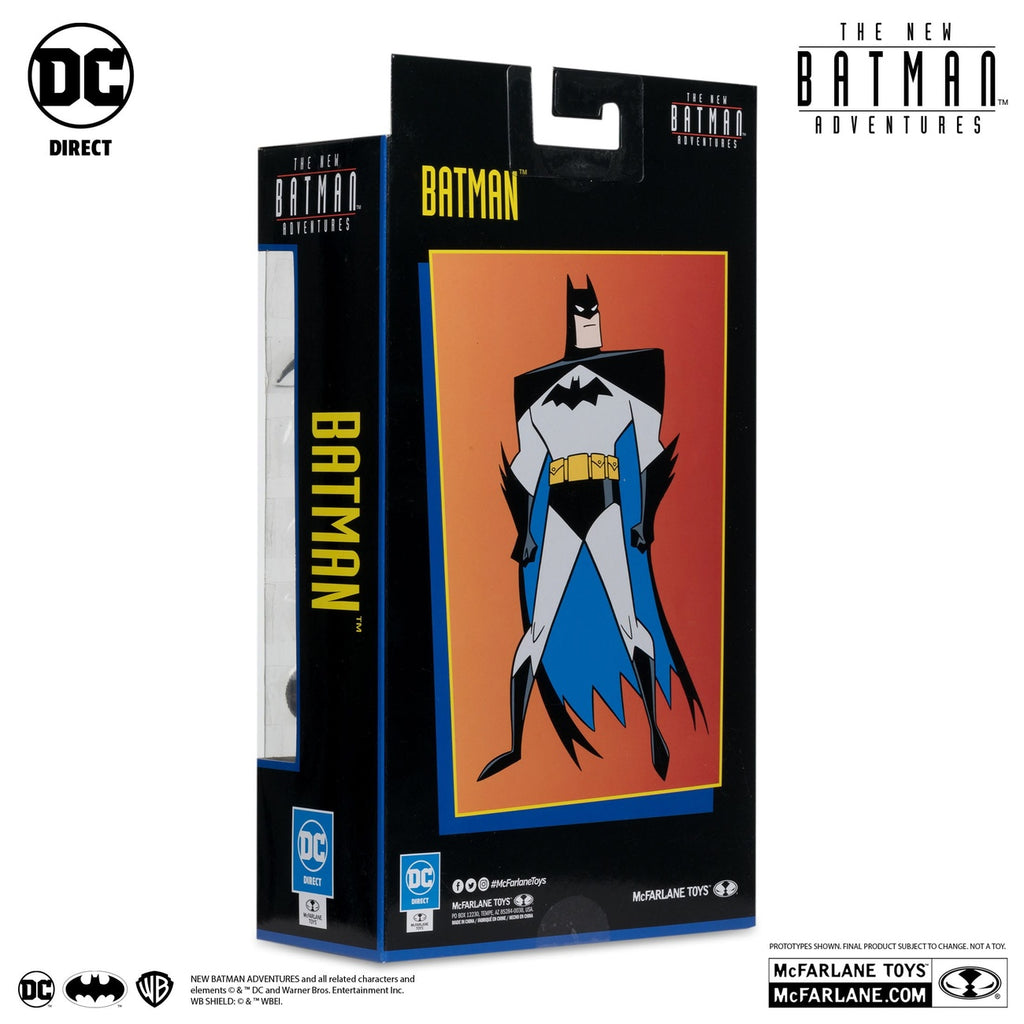 Productafbeelding The New Batman Adventure DC Multiverse actiefiguur Batman (Silver) Platinum Edition 18 cm