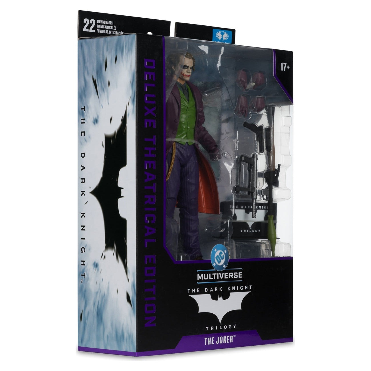 Productafbeelding The Dark Knight DC Multiverse Deluxe Theatrical Edition Actiefiguur Joker 18 cm
