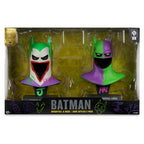 Productafbeelding Batman DC Direct Mini-replica 1/3 2-pack Batman Maskers Hush & Knightfall (Jokerized) (Gold Label) 18 cm