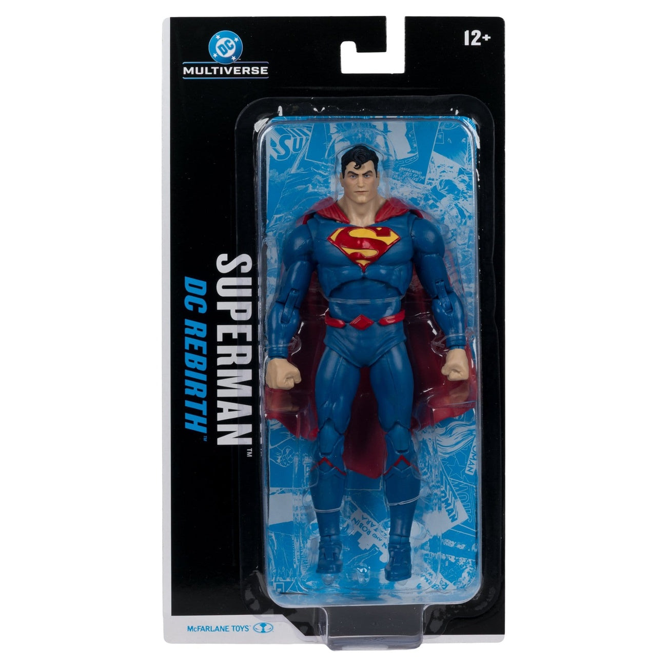 Productafbeelding DC Multiverse Actiefiguur Superman (Rebirth) (Blister Card) 18 cm