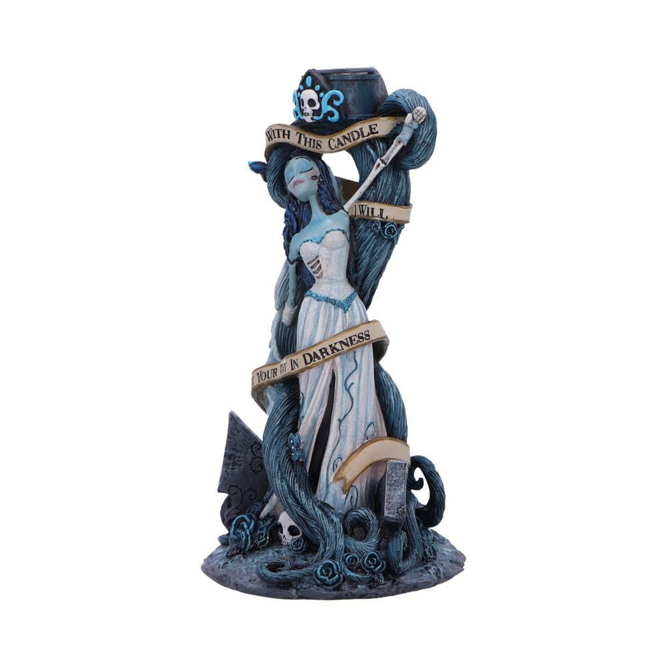 Productafbeelding Corpse Bride – With This Candle Vow kandelaar 19 cm