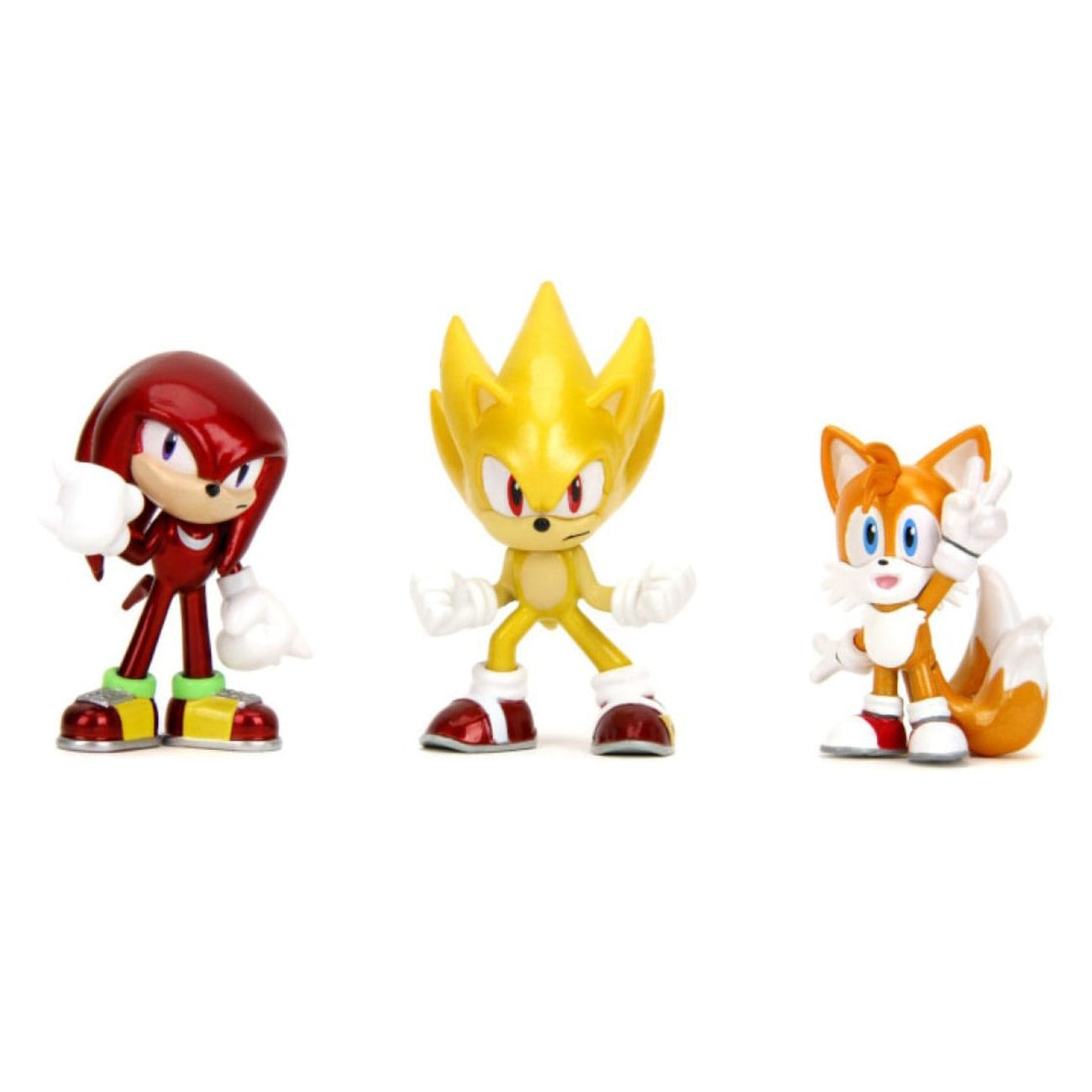 Productafbeelding Sonic the Hedgehog Nano Metalfigs diecast mini-figuren 3-pack 5 cm