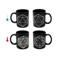 Productafbeelding Dungeons & Dragons mok met thermo-effect Magic